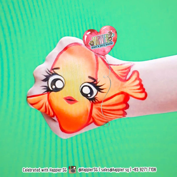 Hand Art Painting Makeup Artist