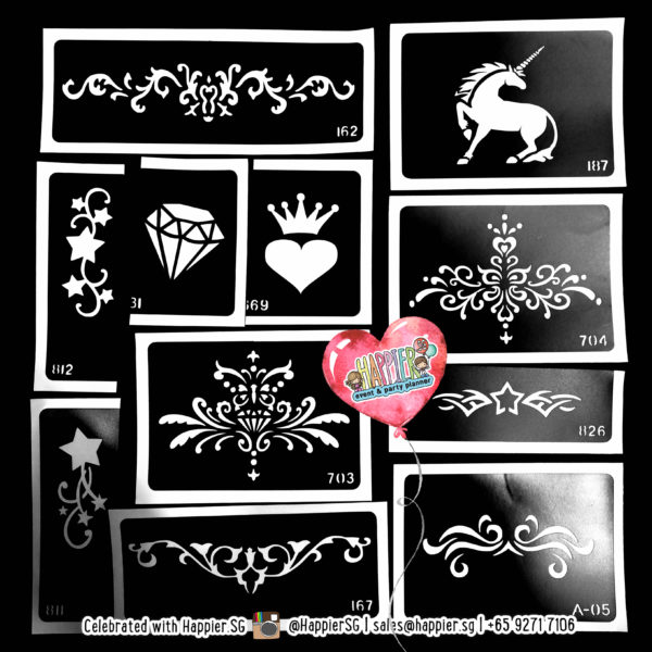 Neon Temporary Tattoo