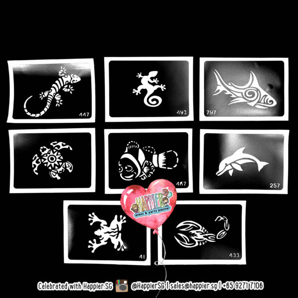 Neon Temporary Tattoo