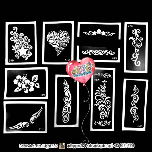 Neon Temporary Tattoo
